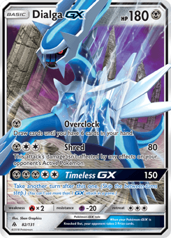 Dialga-GX Forbidden Light #82