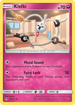 Klefki Forbidden Light #89