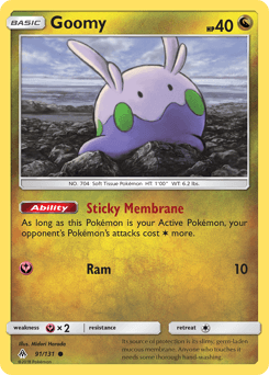 Goomy Forbidden Light #91