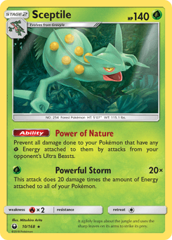 Sceptile Celestial Storm #10
