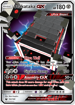Stakataka-GX Celestial Storm #102