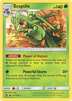 Sceptile Celestial Storm #10a
