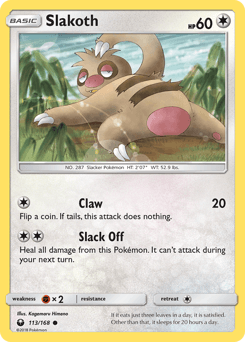 Slakoth Celestial Storm #113