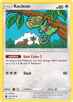 Kecleon Celestial Storm #122