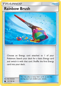 Rainbow Brush Celestial Storm #141