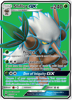 Shiftry-GX Celestial Storm #152