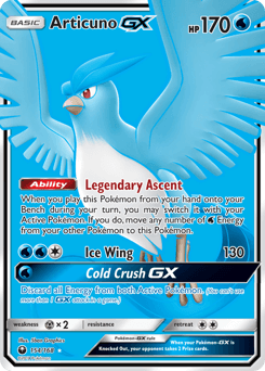 Articuno-GX Celestial Storm #154