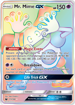 Mr. Mime-GX Celestial Storm #173