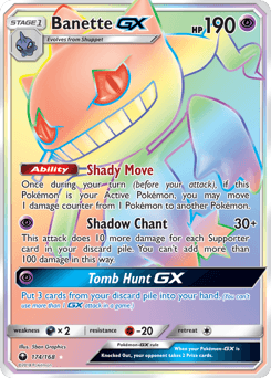Banette-GX Celestial Storm #174