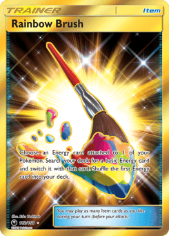 Rainbow Brush Celestial Storm #182