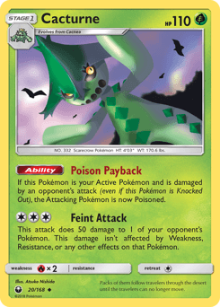 Cacturne Celestial Storm #20