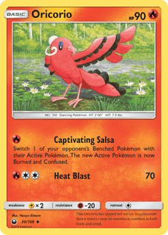 Oricorio Celestial Storm #30
