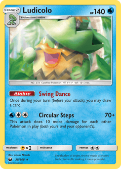 Ludicolo Celestial Storm #38