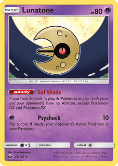 Lunatone Celestial Storm #61