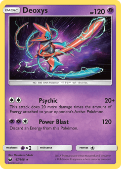 Deoxys Celestial Storm #67