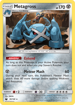 Metagross Celestial Storm #95