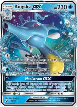 Kingdra-GX Dragon Majesty #18