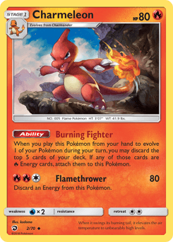 Charmeleon Dragon Majesty #2
