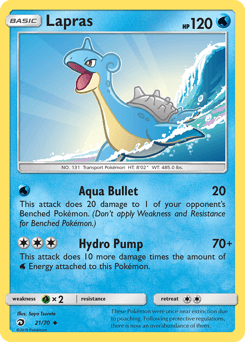 Lapras Dragon Majesty #21