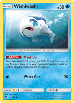 Wishiwashi Dragon Majesty #31