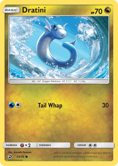 Dratini Dragon Majesty #35