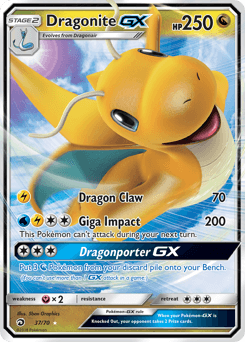Dragonite-GX Dragon Majesty #37