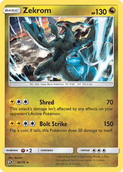 Zekrom Dragon Majesty #46
