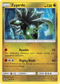 Zygarde Dragon Majesty #49