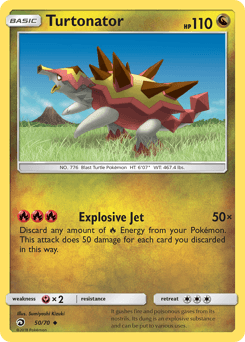 Turtonator Dragon Majesty #50