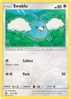 Swablu Dragon Majesty #56
