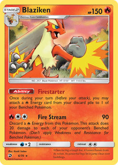 Blaziken Dragon Majesty #6