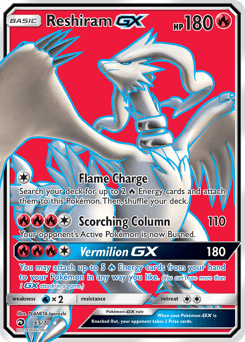 Reshiram-GX Dragon Majesty #65
