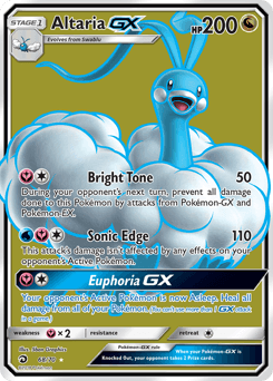 Altaria-GX Dragon Majesty #68