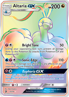 Altaria-GX Dragon Majesty #72