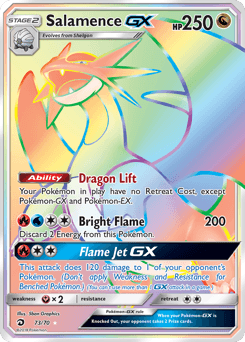 Salamence-GX Dragon Majesty #73