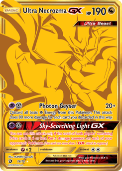 Ultra Necrozma-GX Dragon Majesty #78