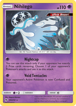 Nihilego Lost Thunder #106