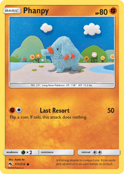 Phanpy Lost Thunder #111