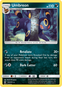 Umbreon Lost Thunder #120
