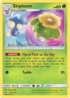 Skiploom Lost Thunder #13