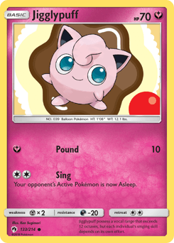 Jigglypuff Lost Thunder #133