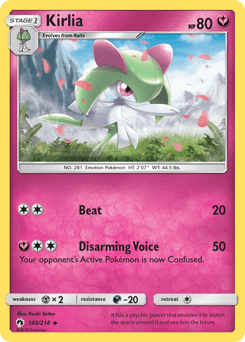 Kirlia Lost Thunder #140