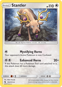 Stantler Lost Thunder #156