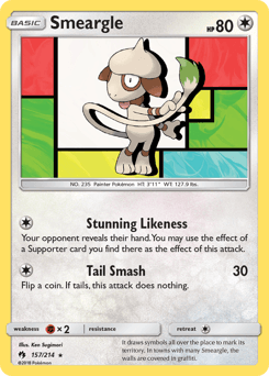 Smeargle Lost Thunder #157