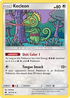 Kecleon Lost Thunder #161
