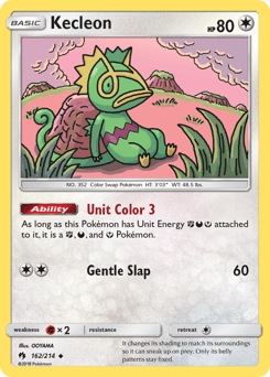 Kecleon Lost Thunder #162