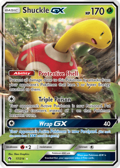 Shuckle-GX Lost Thunder #17