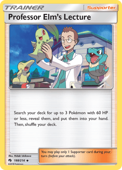 Professor Elm's Lecture Lost Thunder #188