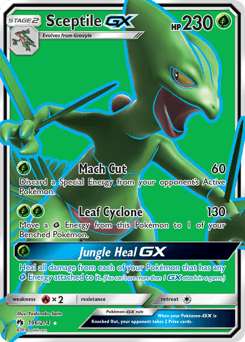 Sceptile-GX Lost Thunder #196