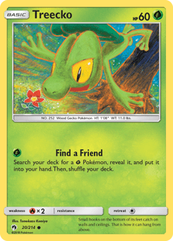 Treecko Lost Thunder #20